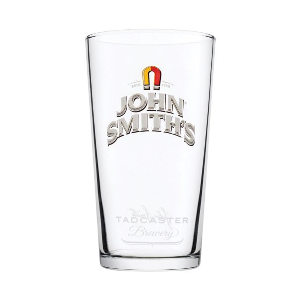 John Smiths Beer Glass