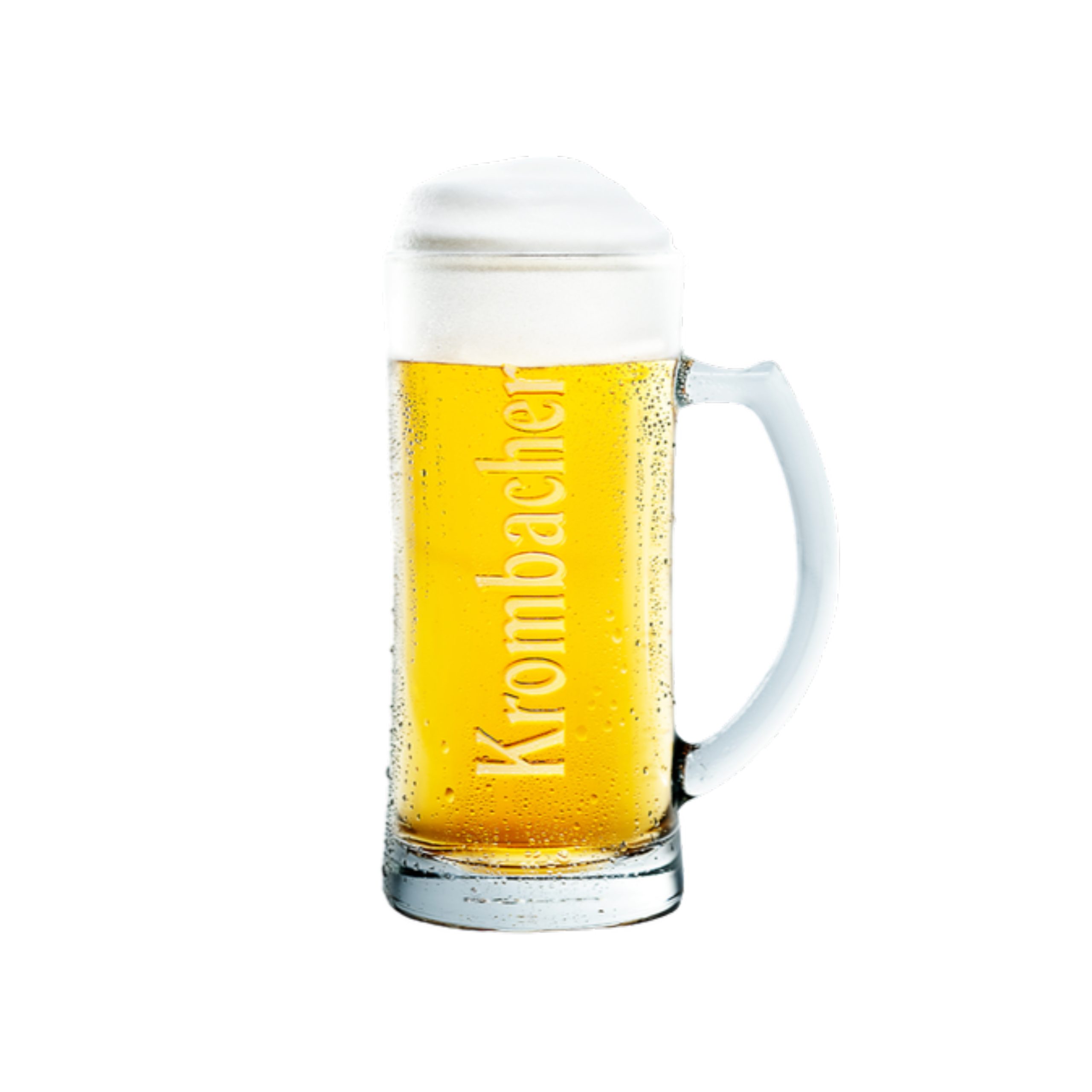 Krombacher Tankard Beer Glass