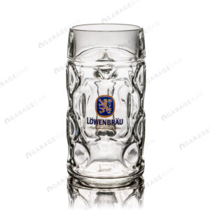 Lowenbrau 1L Stein Beer Glass