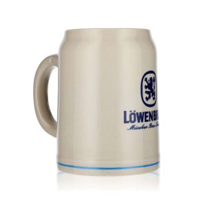 Lowenbrau Ceramic Beer Glass