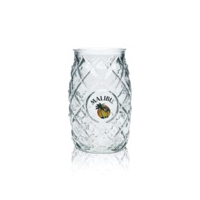 Malibu Rum Pineapple Glass