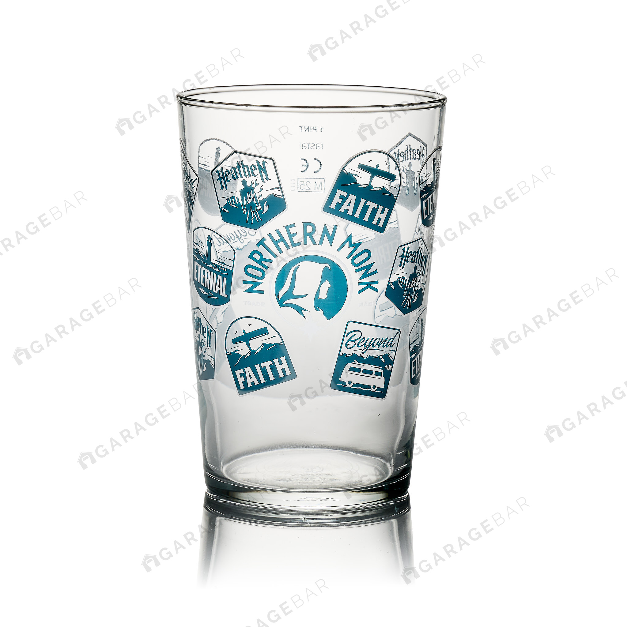 Northern Monk Pint Beer Glass