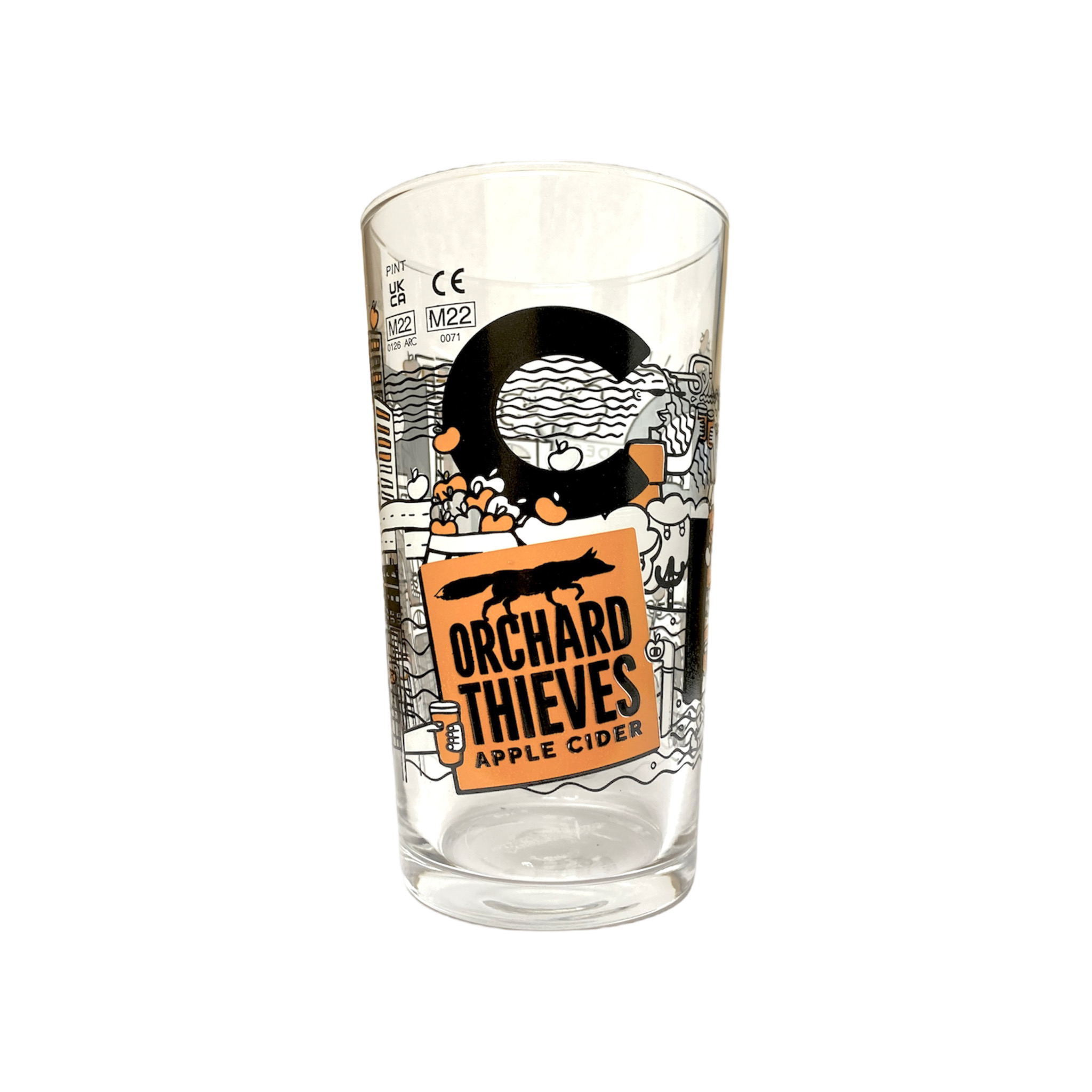Orchard Thieves Cider Glass