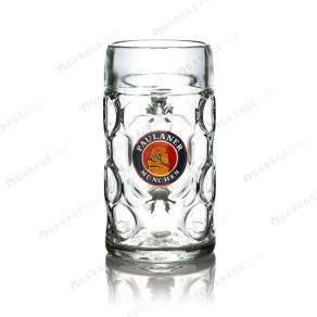 Paulaner 1l Stein Beer Glass