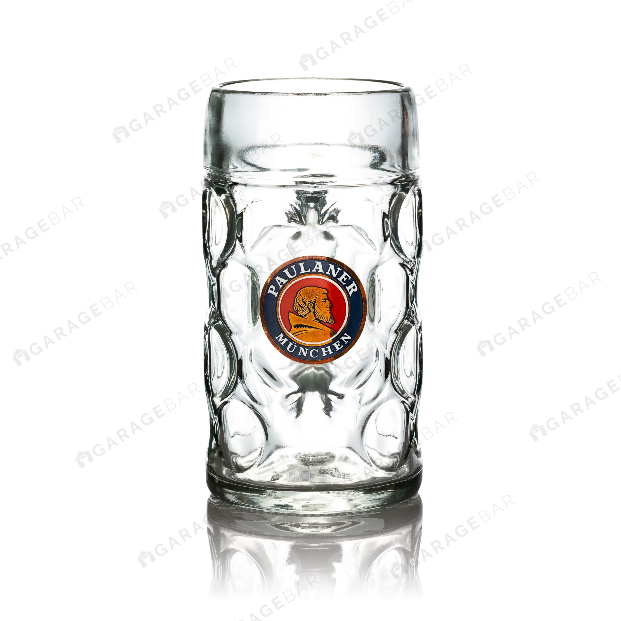 Paulaner Stein Tankard Beer Glass Two Pint 1L GarageBar Limited