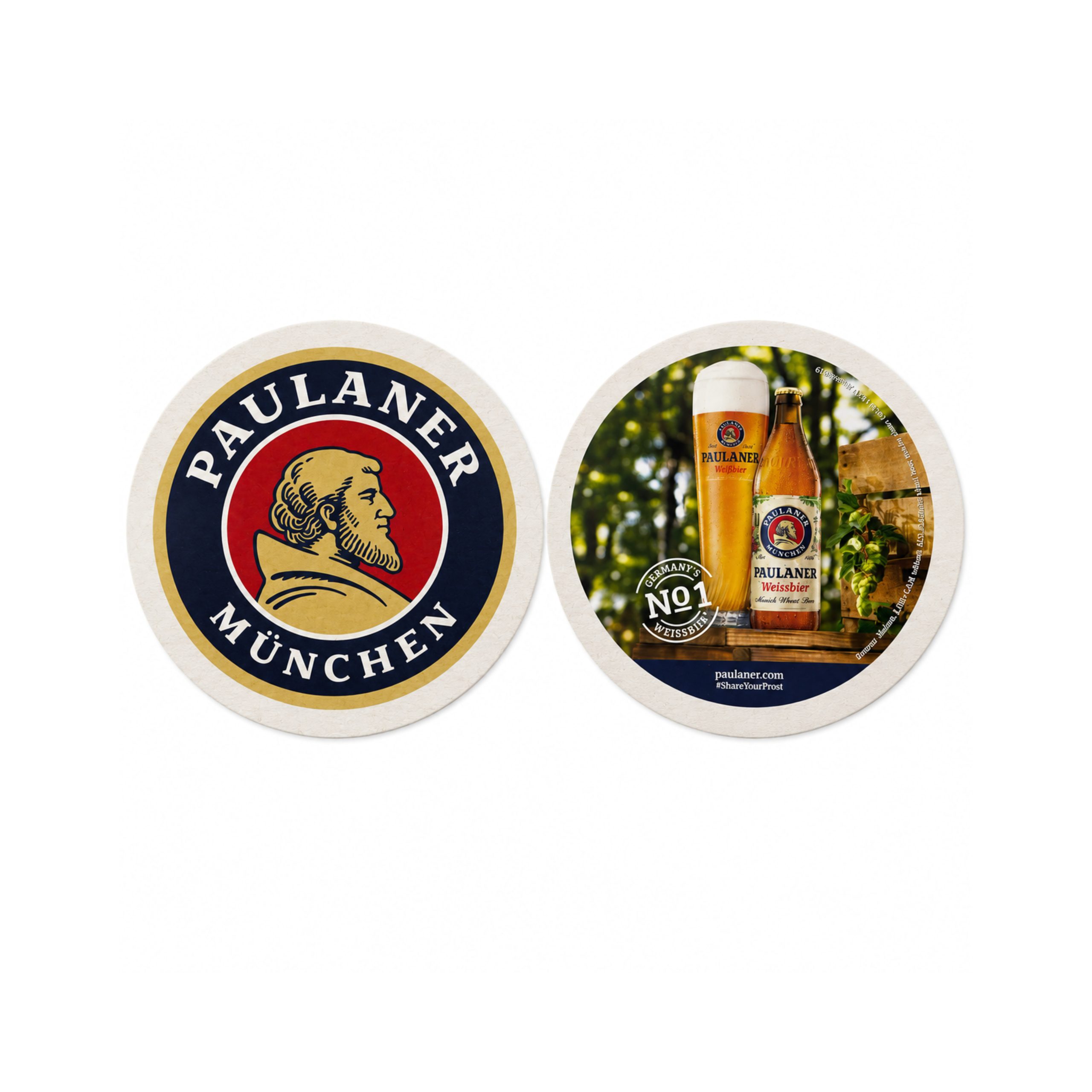 Paulaner Beer Drip Mats