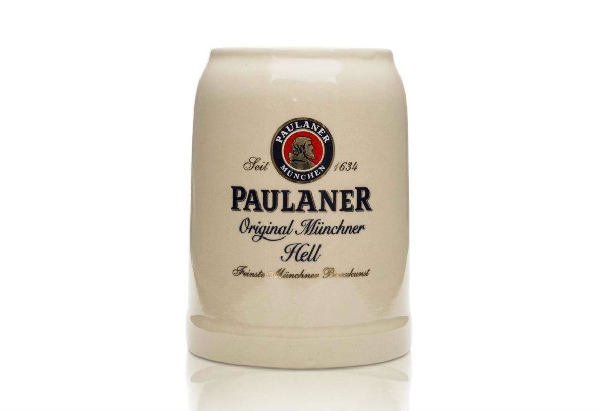 Paulaner Ceramic Tabnkard (Front)