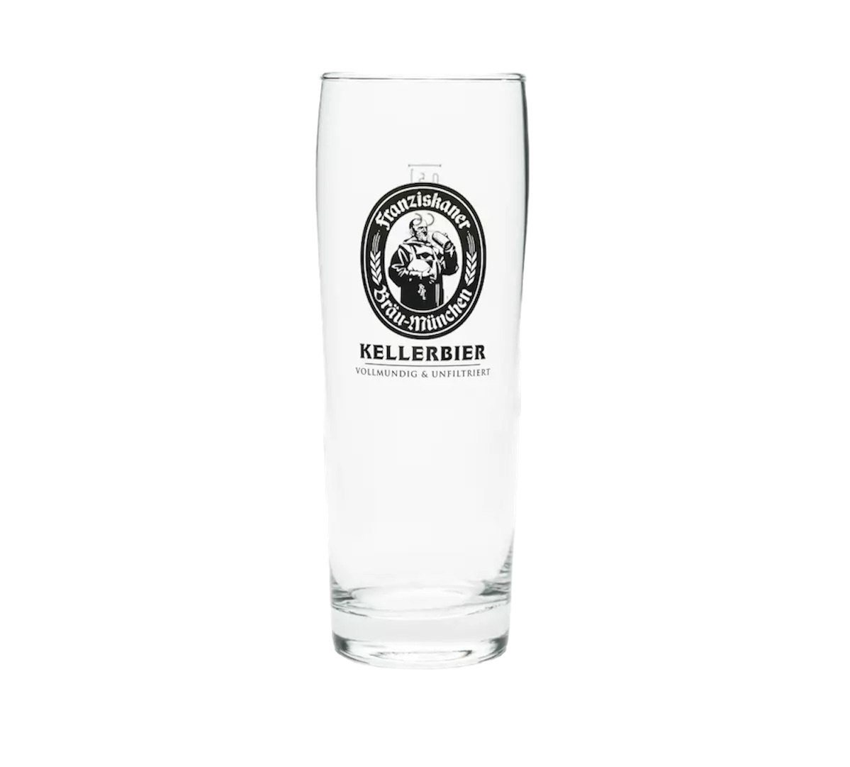Franziskaner Kellerbier Beer Glass Pint/50cl GarageBar Limited