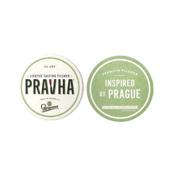 Pravha Beer Drip Mats