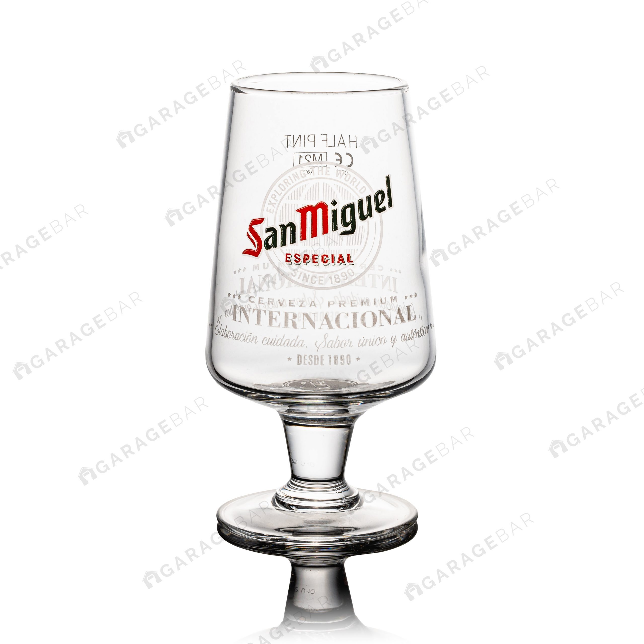 San Miguel Half Pint Beer Glass