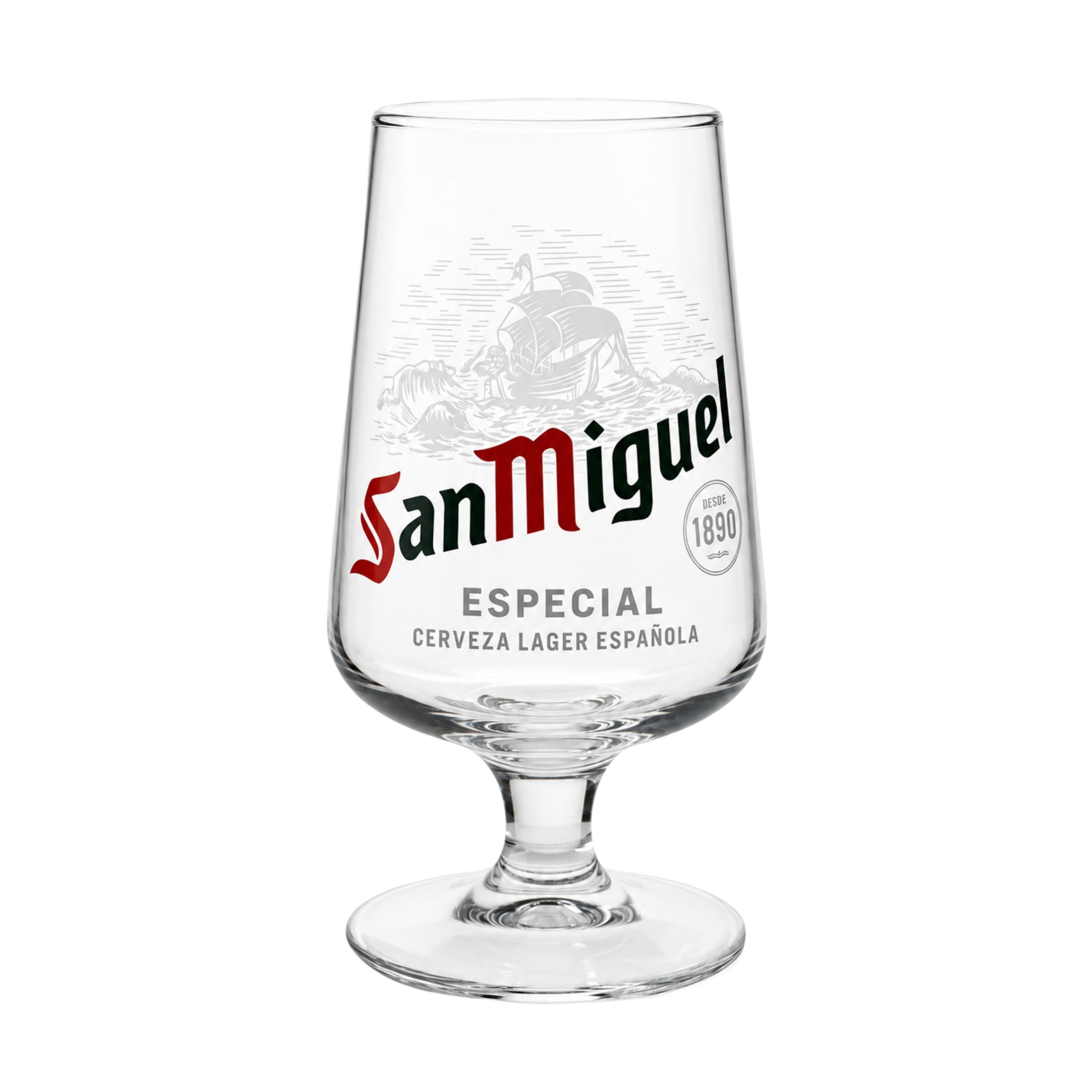 San Miguel Pint Beer Glass