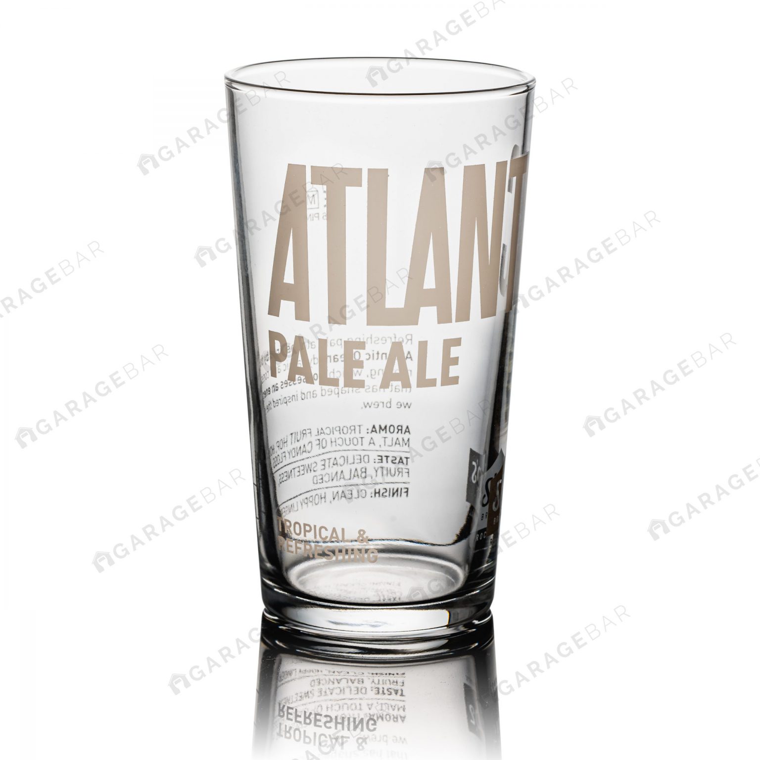 Sharp's Atlantic Pale Ale Beer Glass Pint/20oz GarageBar Limited