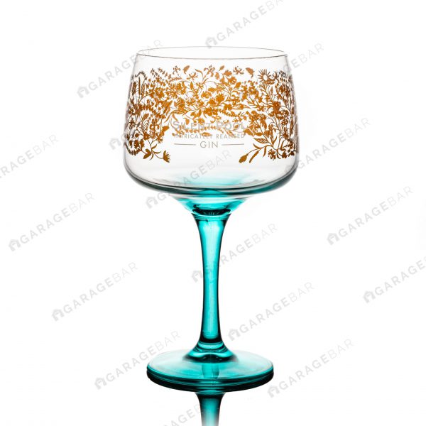 Silent Pool Teal Copa Gin Glass