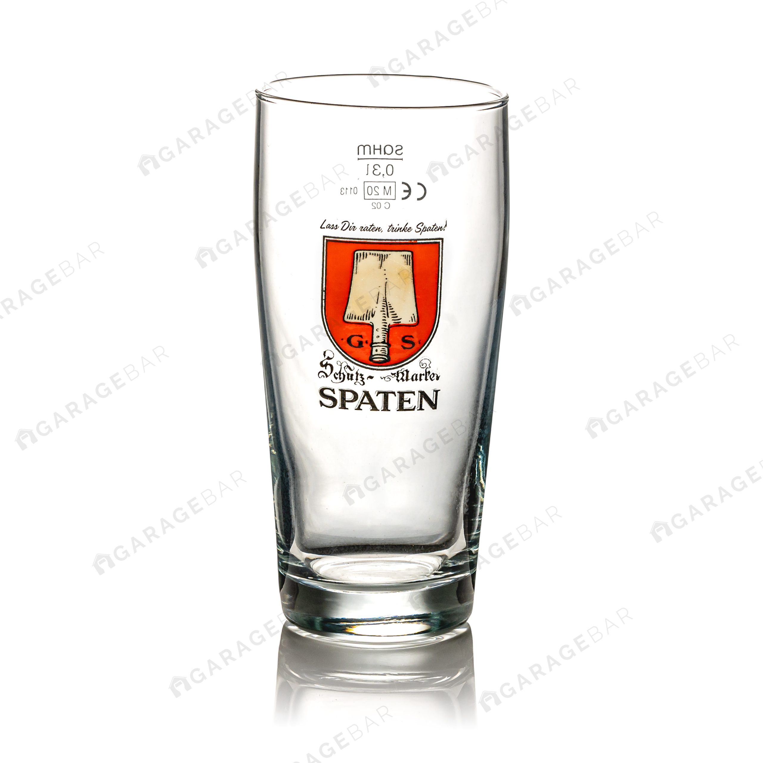 Spaten Half Pint Beer Glass