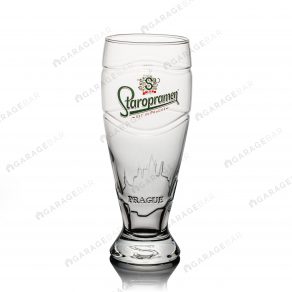 Staropramen Tall (Green) 0,3l Beer Glass