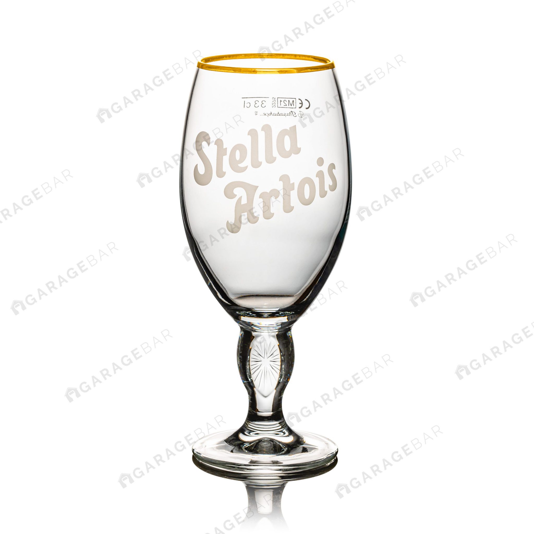 Stella Artois Vintage Chalice Beer Glass Half Pint/33cl (Design 2