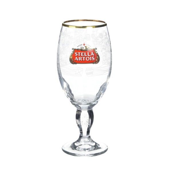 Stella Artois 'Uganda' Beer Glass