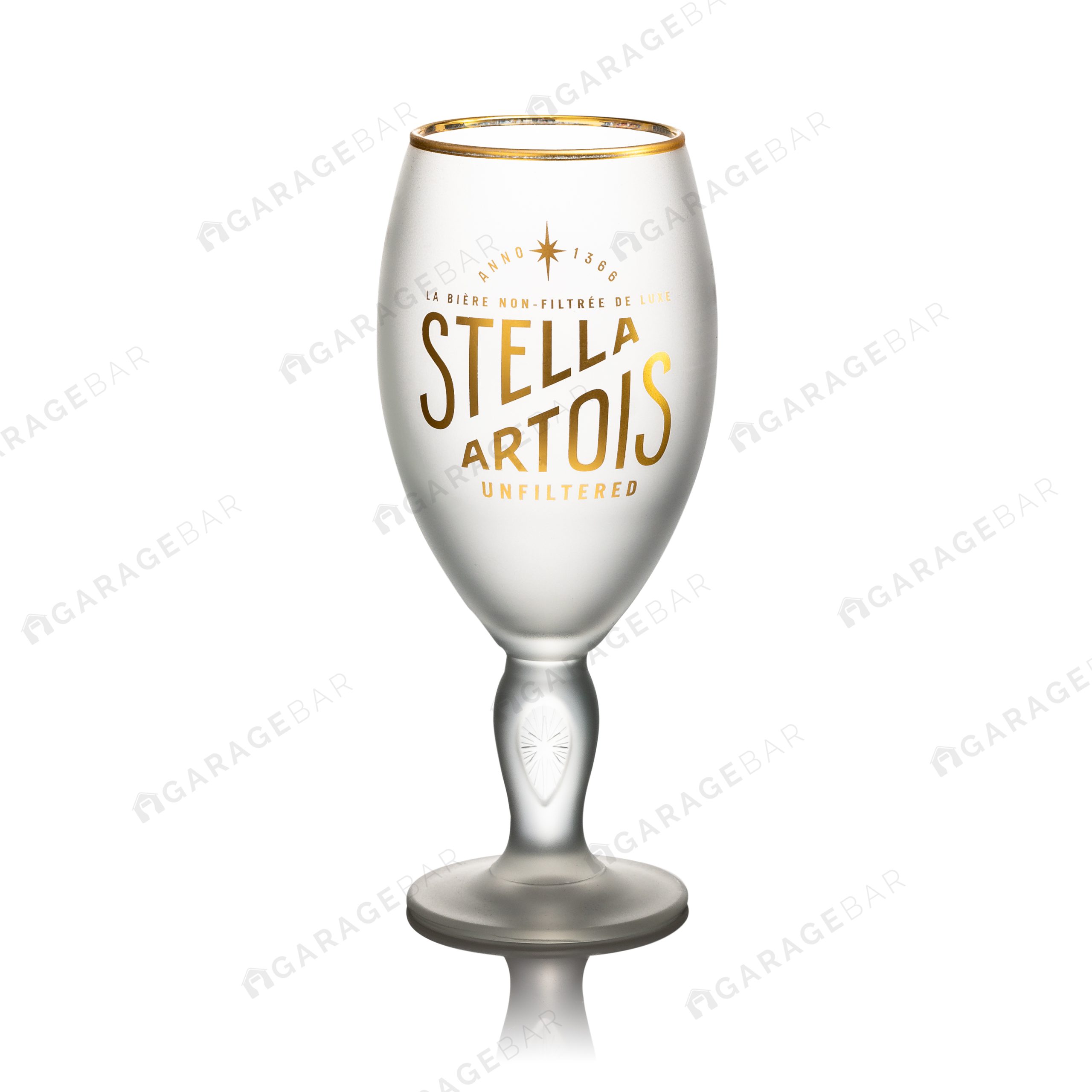 Stella Artois Unfiltered Chalice Beer Glass - Pint/20oz - GarageBar Limited