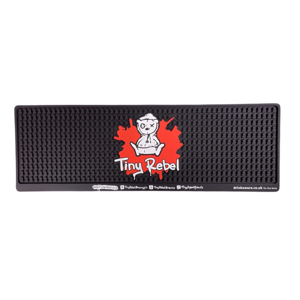 Tiny Rebel Rubber Bar Runner