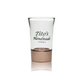 Tito's Vodka Shot Glass